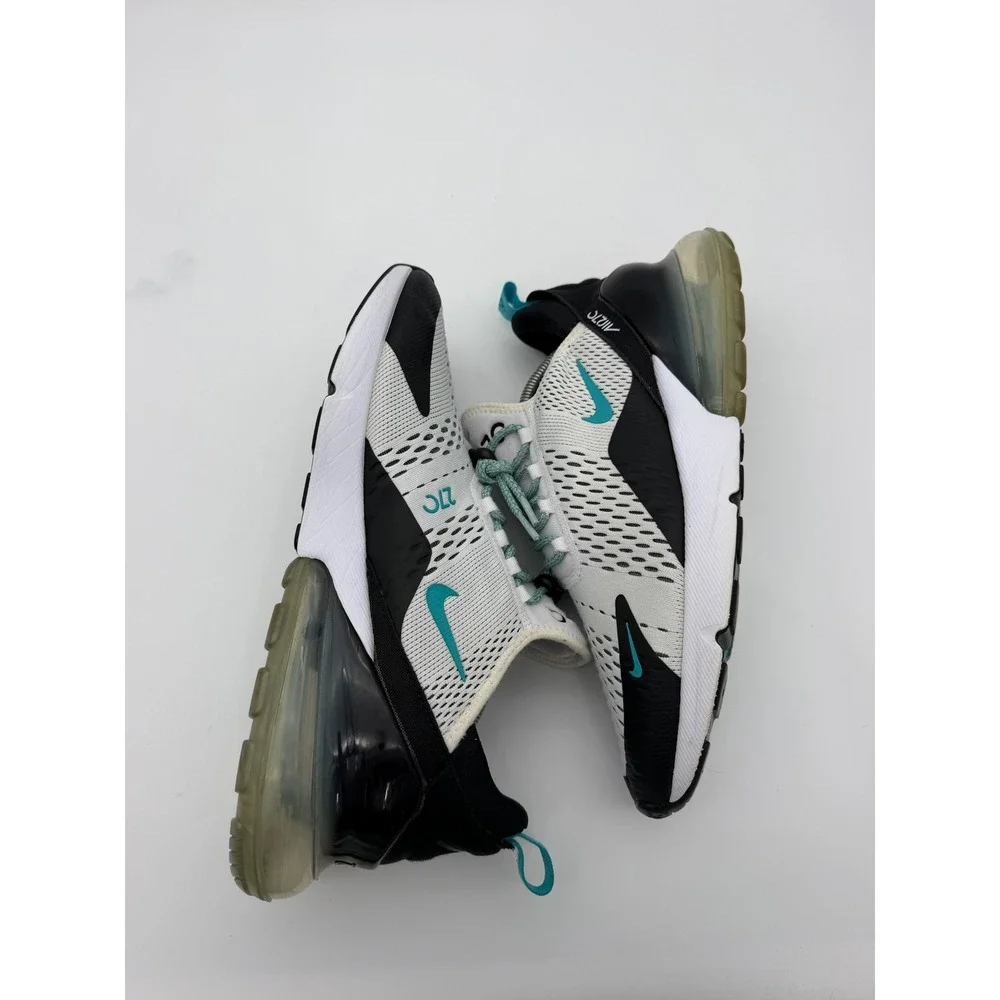 Nike Air Max 270 White Black Dusty Cactus AH8050-001 Mens Size 12 Sneaker